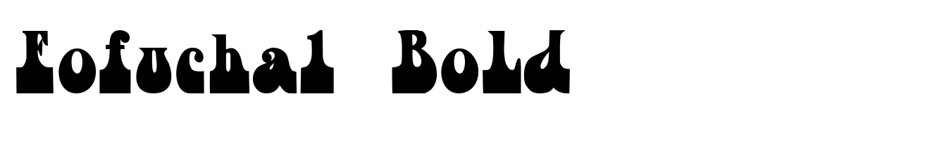 Fofucha1 Bold